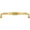 Jeffrey Alexander 160 mm Center-to-Center Brushed Gold Audrey Cabinet Pull 278-160BG - alternate 2